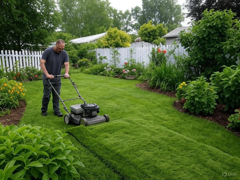 When to Mow New Turf for a Healthy Lawn